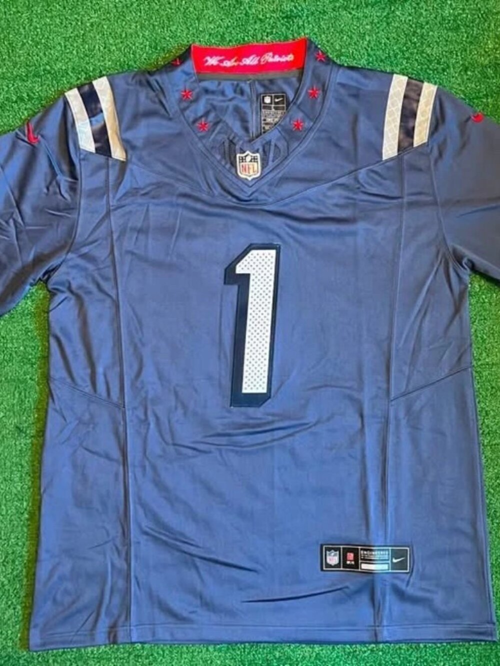 AJ Brown Stitched Jersey vapor